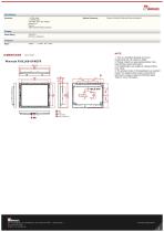 19” Open Frame Transflective Display R19L300-OFM2TR-2