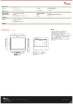 19" Qualcomm® Snapdragon™ 660 G-WIN GC-Series Front IP65 PCAP Panel PC  R19IQ3S-GCM1-2