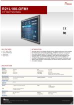 21.3” Open Frame Display R21L100-OFM1-1