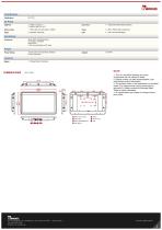 21.5" ARM A53 G-WIN GC-Series Front IP65 PCAP Panel PC W22IM3S-GCA3-2