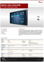 21.5" Chassis High Brightness Display W22L100-CHA3HB