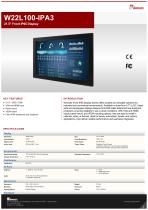 21.5" Front IP65 Display  W22L100-IPA3 