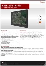 21.5” G-WIN Full IP67 NVIS Display W22L100-67N1-NI-1