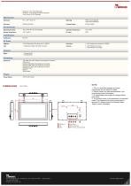 21.5" Intel Atom® x6413E IP65 Stainless PCAP Chassis Panel PC W22IE3S-SPA3-2