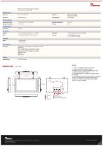21.5" Intel Atom® x6413E IP69K Stainless PCAP Chassis Panel PC W22IE3S-SPA369-2