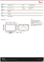 21.5" Intel® Celeron® N6211 G-WIN GC-Series Front IP65 PCAP Panel PC W22IE3S-GCA3-2