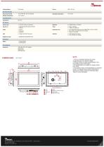 21.5" Intel® Core™ i3/i5/i7 (Coffee Lake Refresh) Panel Mount Panel PC W22IF7T-PMA3-2