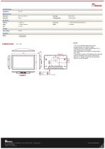 21.5" Intel® Core™ i5-1135G7 PT Series HMI Touch Panel PC W22IT3S-PTA3-2