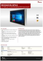 21.5" Intel® Core™ i5-1235U IP65 Stainless PCAP Chassis Panel PC W22IAD3S-SPA3-1