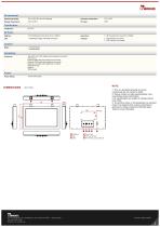 21.5" Intel® Core™ i5-1235U IP65 Stainless Resistive Chassis Panel PC W22IAD3S-65A3-2