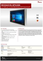 21.5" Intel® Core™ i5-1235U IP69K Stainless PCAP Chassis Panel PC W22IAD3S-SPA369-1