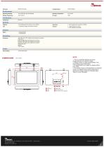21.5" Intel® Core™ i5 IP65 Stainless Resistive Chassis Panel PC W22IT3S-65A3-2