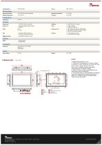 21.5" Intel® Core™ i5 (Tiger Lake) Front IP65 Panel PC W22IT7T-IPA3-2