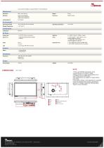 21.5" Intel® Core™ i9/i7/i5/i3 (Alder Lake S) Open Frame Panel PC W22IAD7T-OFA3-2