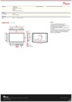21.5" Multi-Touch Panel Mount High Brightness Display W22L100-PPA3HB-2