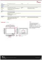 21.5" PCAP Touch Chassis Display W22L100-67A3POD-2