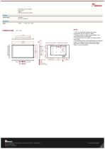 21.5" PCAP Touch Chassis Display W22L100-GCB1OD-2