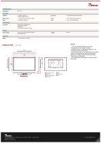 24" ARM A53 G-WIN GC-Series Front IP65 PCAP Panel PC W24IM3S-GCA2-2