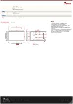 24" Chassis High Brightness Display W24L100-CHA2HB-2