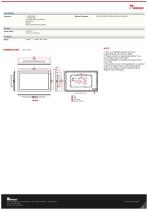 24" Front IP65 Display  W24L100-IPA2 -2
