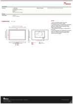 24" G-WIN GC-Series Front IP65 PCAP Display W24L100-GCA2-2