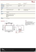 24" Intel® Celeron® N2930 IP69K Stainless PCAP Chassis Panel PC W24IB3S-SPA269-2