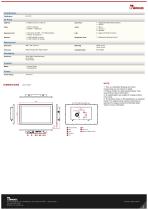 24" Intel® Core™ i3/i5/i7 G-WIN GC Series Front IP65 PCAP Panel PC W24IF7T-GCA2-2