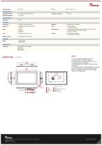 24" Intel® Core™ i3/i5/i7 Panel Mount Panel PC W24IF7T-PMA2-2