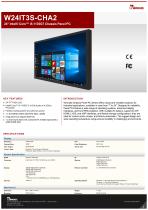 24" Intel® Core™ i5-1135G7 Chassis Panel PC W24IT3S-CHA2-1
