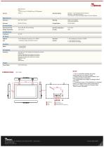 24" Intel® Core™ i5 IP65 Stainless PCAP Chassis Panel PC W24IT3S-SPA2-2