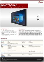24” Intel® Core™ i5 (Tiger Lake) Chassis Panel PC W24IT7T-CHA2-1