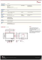 24" Intel® Core™ i7-­8665UE Defence Console Rack Panel PC W24IW3S-MLS1-89-2