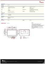 24" Intel® Pentium® N4200 PO Series HMI Panel PC W24IP7T-POA2-2