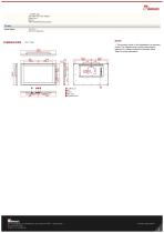24" Multi-Touch Chassis Display W24L100-PCA2-2