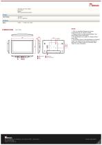 24" Multi-Touch Chassis Display W24L100-PTA2-2