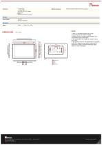 24" Multi-Touch Open Frame Display W24L100-POA2-2