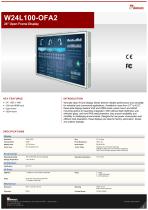 24” Open Frame Display W24L100-OFA2-1