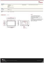 24” Open Frame High Brightness Display W24L100-OFA2HB-2