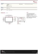 24” Open Frame Transflective Display W24L100-OFA2TR-2