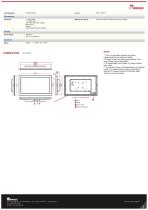 24" Panel Mount Display W24L100-PMA2-2