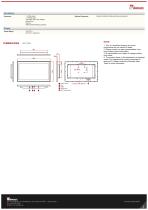 24" PCAP Touch Chassis Display W24L100-GCC1OD-2
