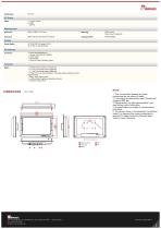 24" Rack Mount Protective Glass Defence Display W24L100-RKS1ML-2