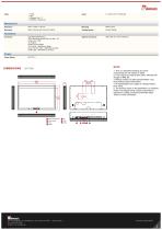 27” 4K UHD Chassis Defence Display M270TF-MIL-2