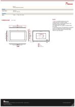 27" Front IP65 Display W27L100-IPA1-2
