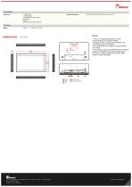 27" Multi-Touch Chassis Display W27L100-PCA1-2