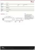 28.6" Intel® Celeron® N2930 Bar Type Panel PC W28IB3S-CHA2-2