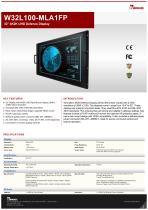 32" 4K2K UHD Defence Display W32L100-MLA1FP-1