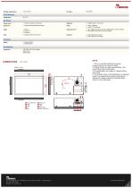 32" Intel® Core™ i5-1135G7 (Tiger Lake UP3) PCAP Standalone HMI Panel PC W32IT7T-PCA3-2