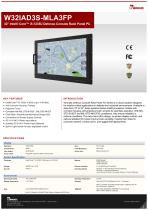 32" Intel® Core™ i5-1235U Defence Console Rack Panel PC W32IAD3S-MLA3FP -1