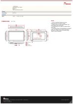 32" Multi-Touch Open Frame Display W32L100-POA3-2